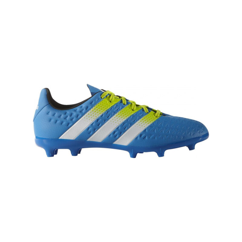 Chlapecké kopačky lisovky adidas Performance ACE 16.3 FG/AG J (Modrá / Žlutá / Bílá)