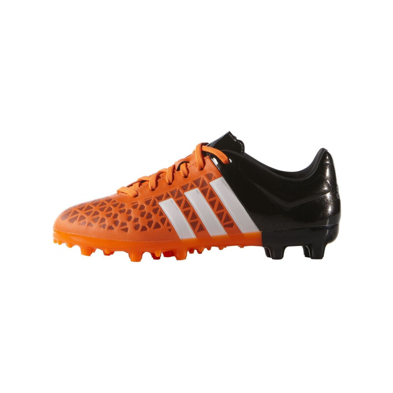 Chlapecké kopačky lisovky adidas Performance SHOES ACE 15.3 FG/AG J (Oranžová / Bílá / Černá)