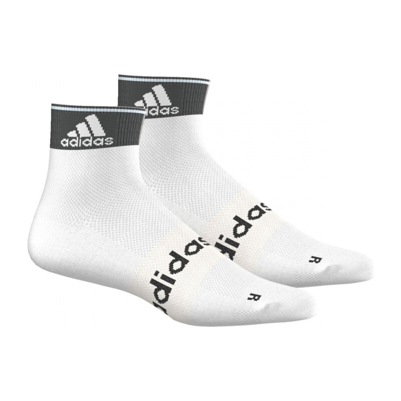 Ponožky adidas Performance R L ANKLE T 2P (Bílá / Černá)