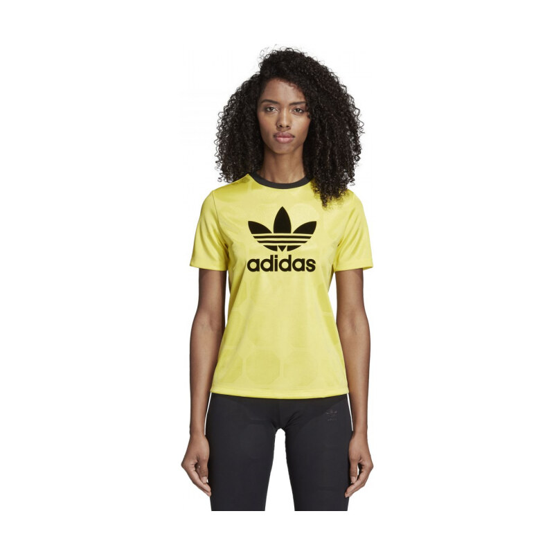 Dámské tričko adidas Originals FSH L TEE (Žlutá) - GLAMI.cz