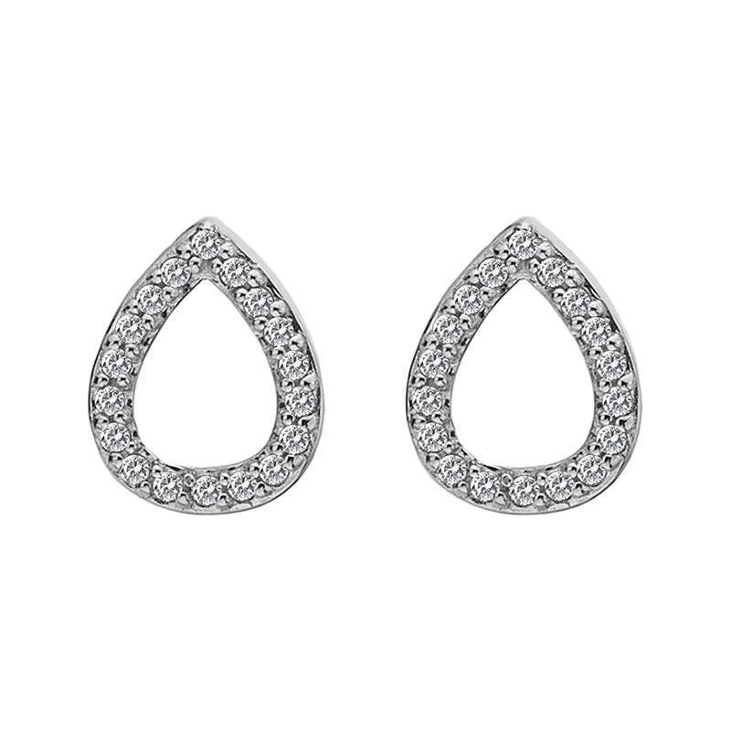 Stříbrné náušnice Hot Diamonds Teardrop Micro Bliss DE555Stříbrné náušnice Hot Diamonds Teardrop Micro Bliss DE555