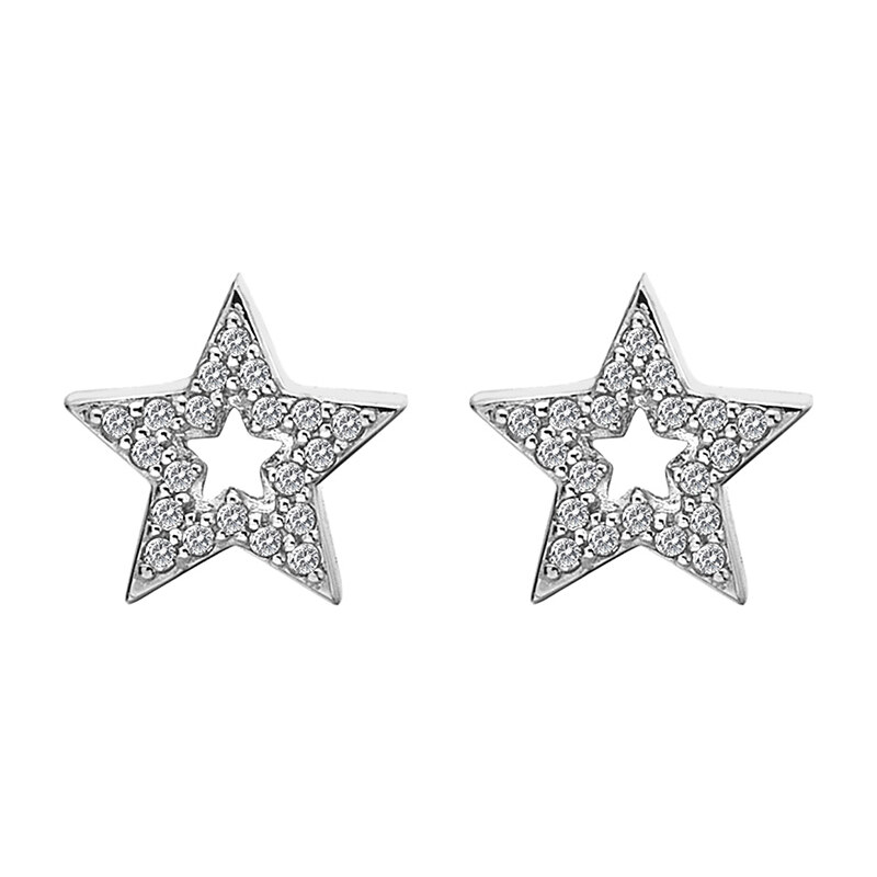 Stříbrné náušnice Hot Diamonds Star Micro Bliss DE554Stříbrné náušnice Hot Diamonds Star Micro Bliss DE554