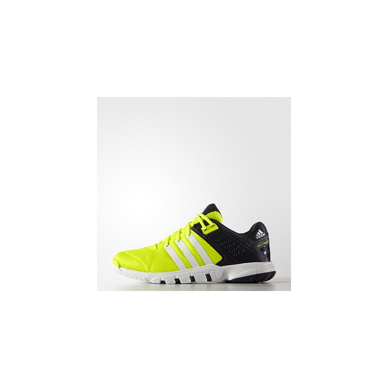 Pánské sálové boty adidas Performance Quickforce 7.1 (Žlutá / Bílá / Modrá)