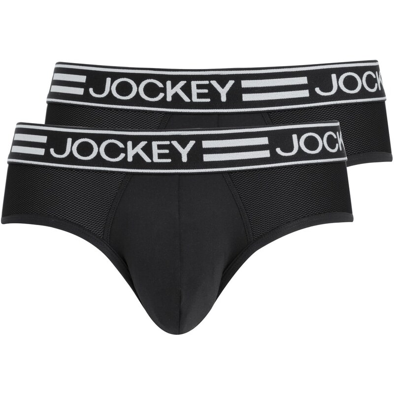 JOCKEY JCK-19902412-BLACK: Pánské slipy JOCKEY 2-pack