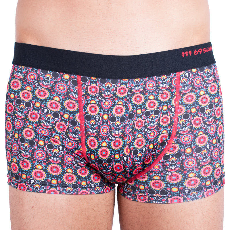 Pánské boxerky 69SLAM hip flower skull
