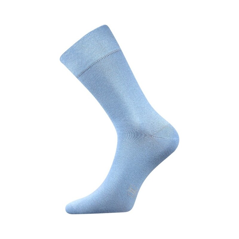 Lonka Světle modré pánské ponožky Decolor