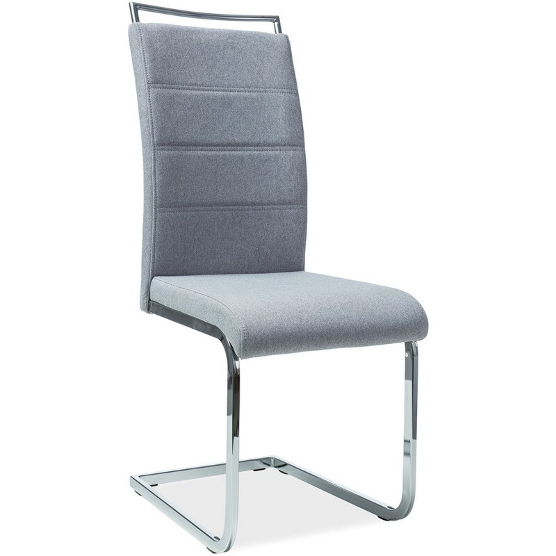 Casarredo Jídelní čalouněná židle H-441 šedá látka