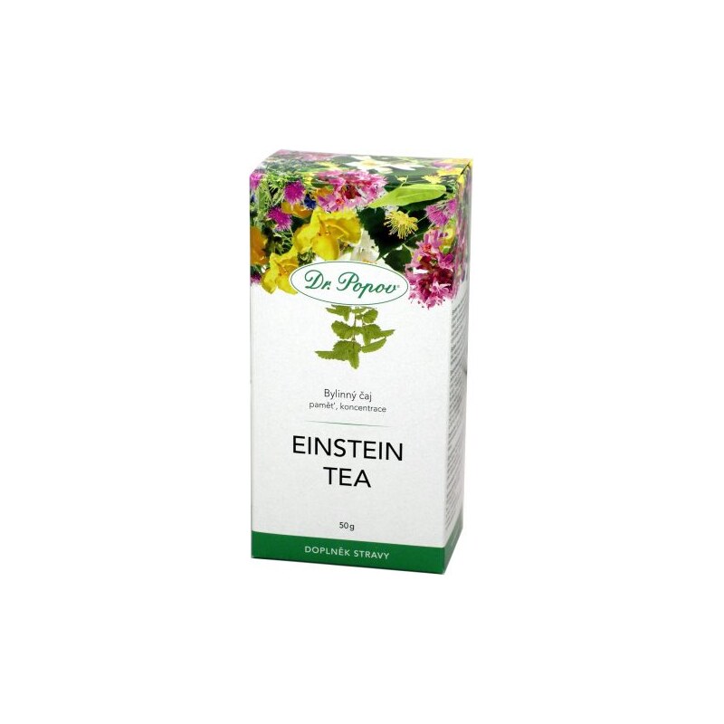 Dr. Popov Čaj Einstein tea, sypaný - spotřebujte nejlépe do 2.6.2024