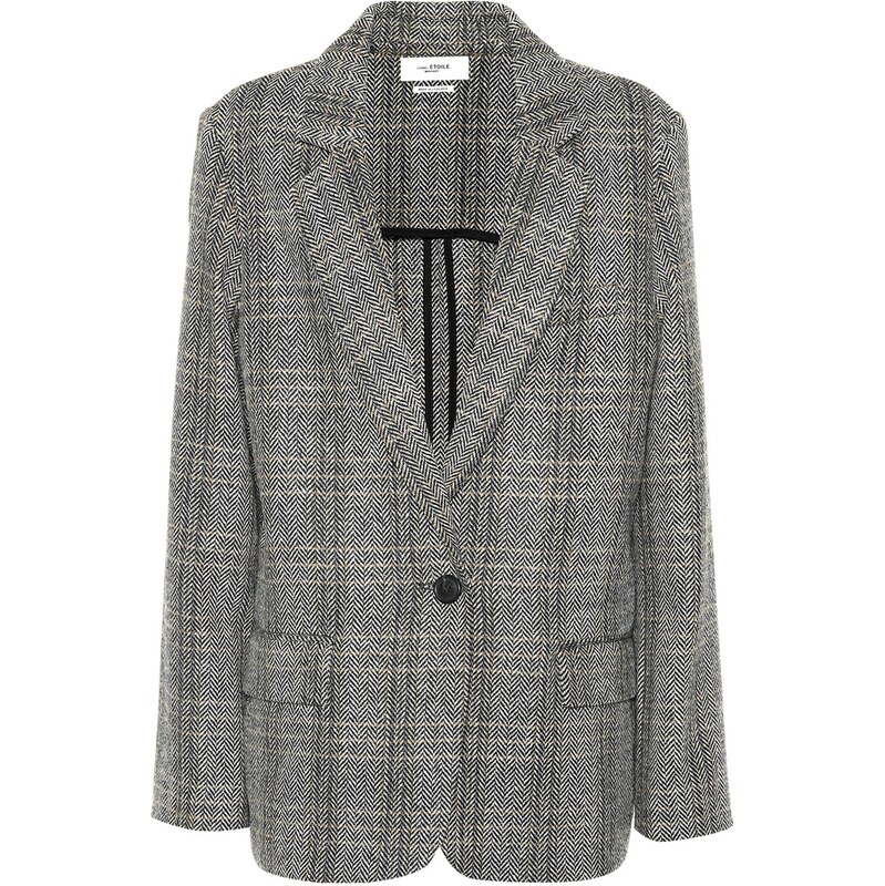 Marant Etoile Charly checked wool blazer