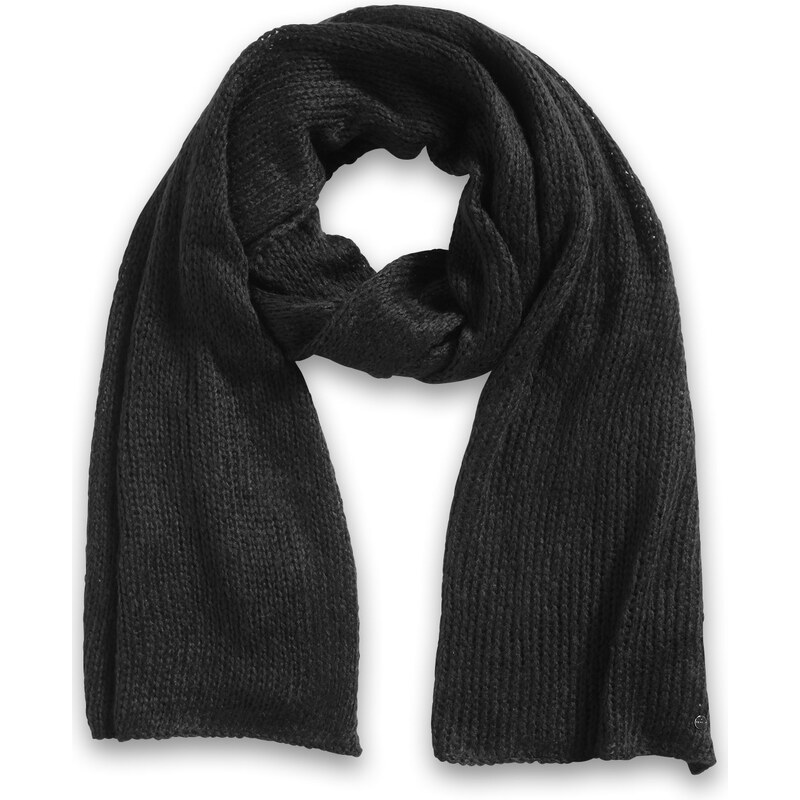 Esprit large knitted scarf in a basic look