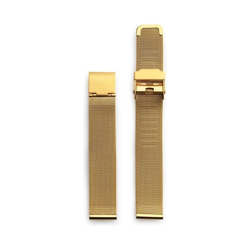 CHPO 14233BB-S Gold Metal Mesh Wristband - 15 mm