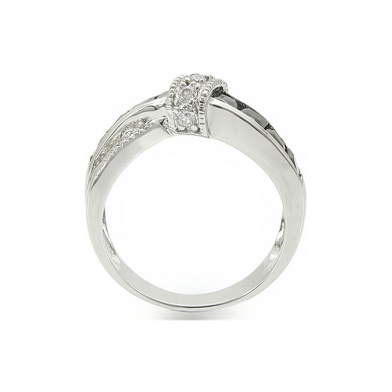 US Ocelový dámský prsten s Cubic Zirconia Ocel 316 - Dalilah