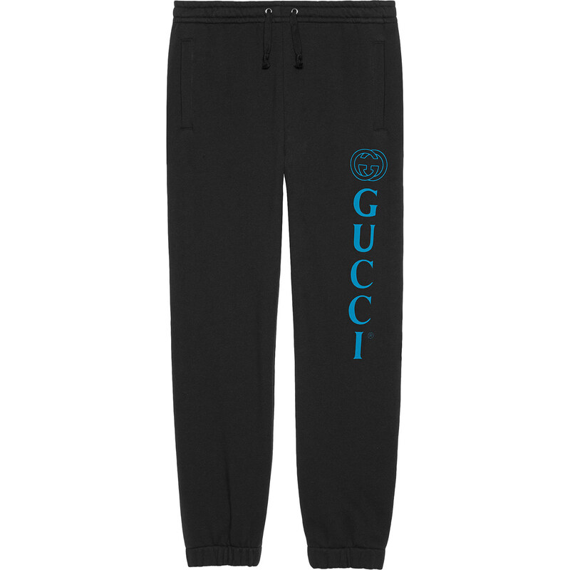 Gucci Gucci logo jogging pant - Black - GLAMI.cz
