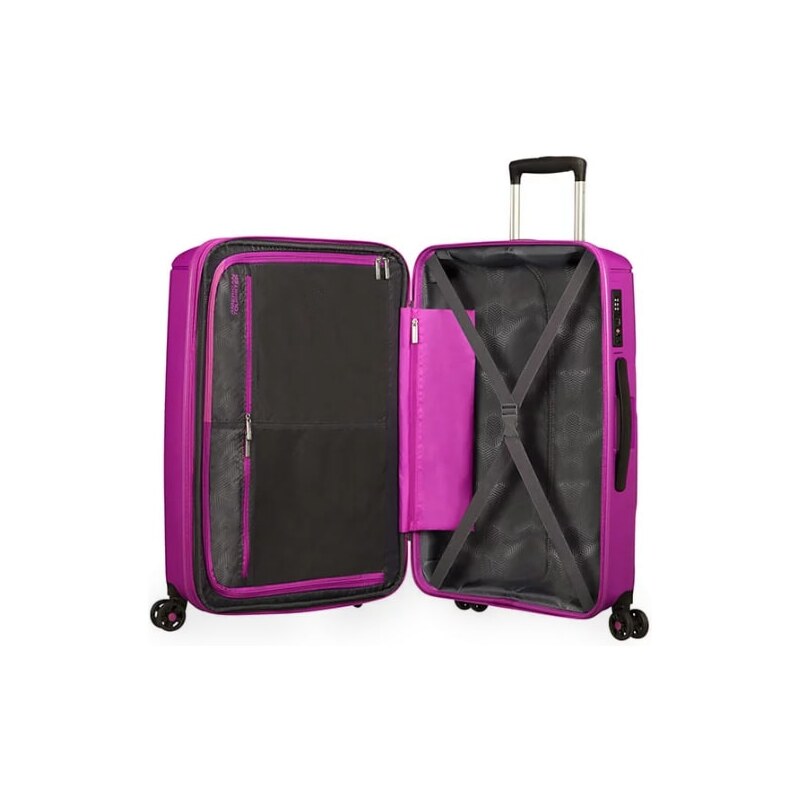 American Tourister Cestovní kufr Sunside EXP 72,5/83,5 l tmavě modrá