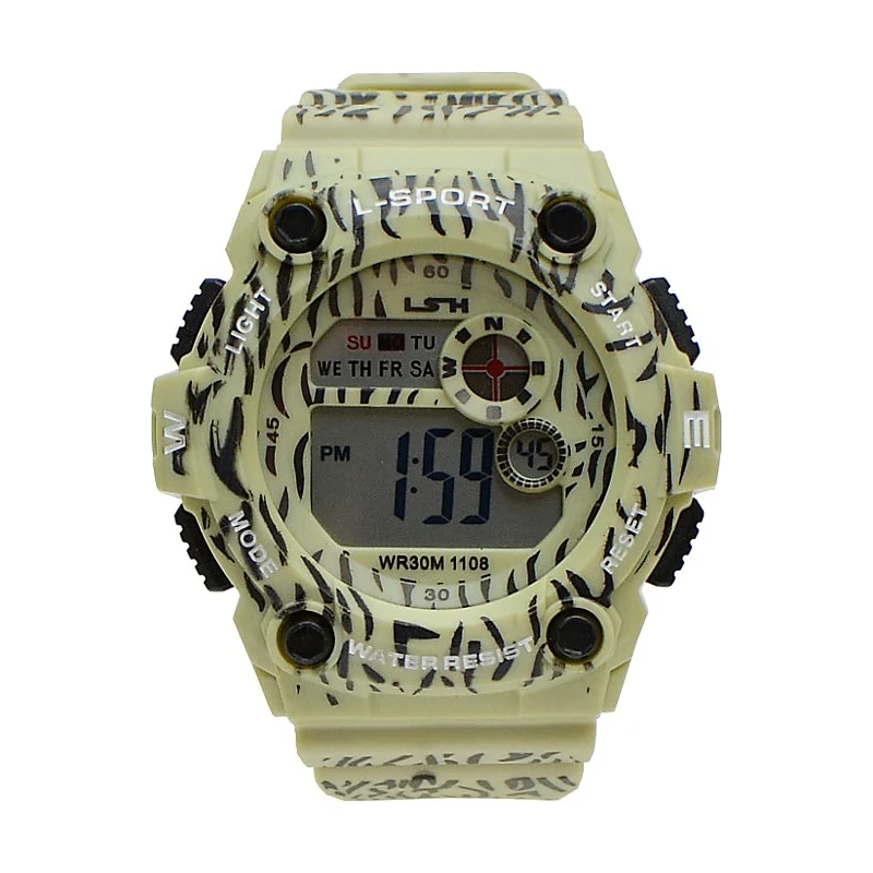 Hodinky LSH s-watch 1108 žluté - GLAMI.cz