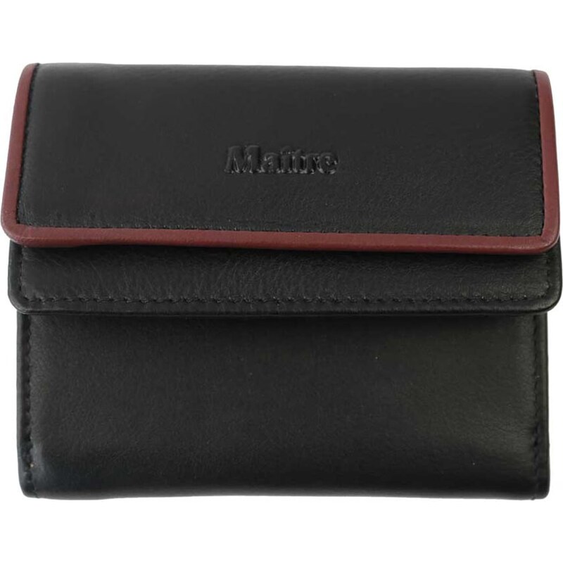 Maître Dámská kožená peněženka Adesso Deda 4060001035 černá