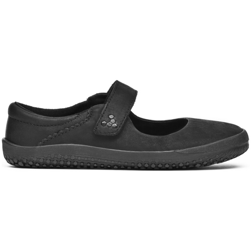 Vivobarefoot WYN K Leather Black/Hide - 25