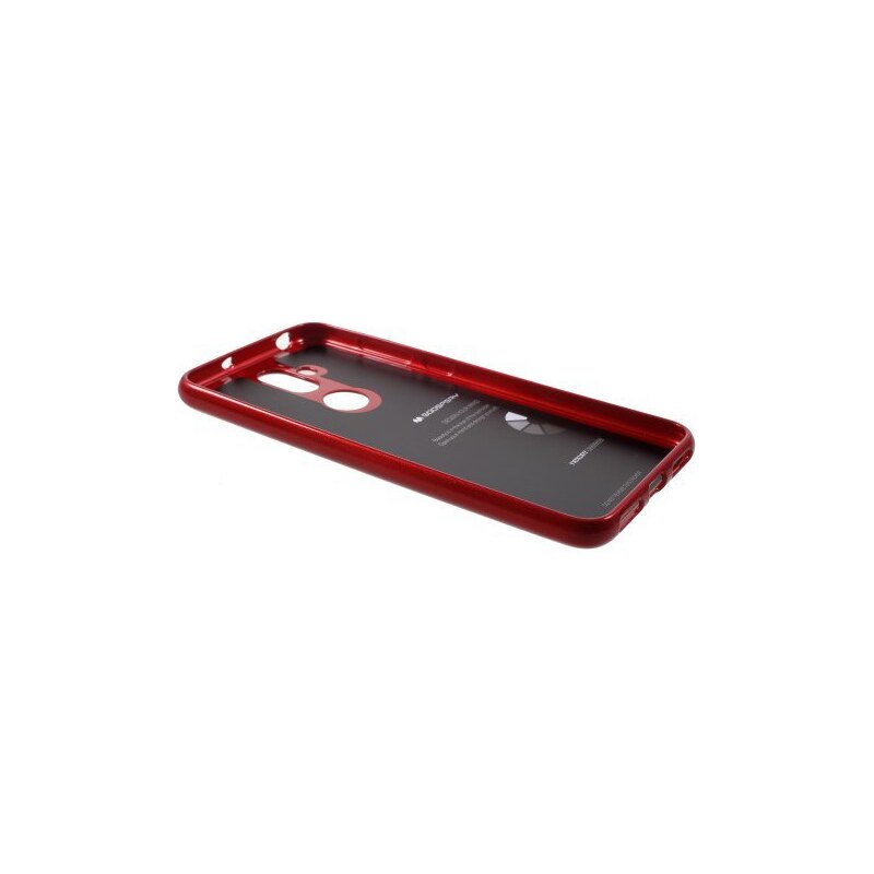 MFashion Pouzdro Jelly Case Asus Zenfone 5 Lite ZC600KL - červené - třpytivý
