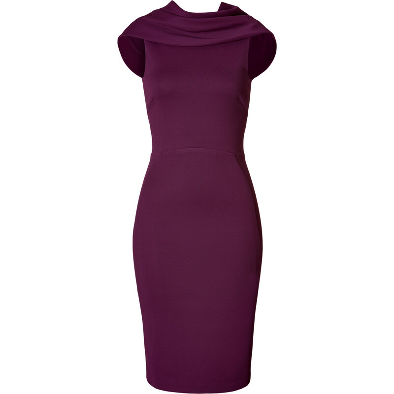 Donna Karan New York Jersey Off-the-Shoulder Dress