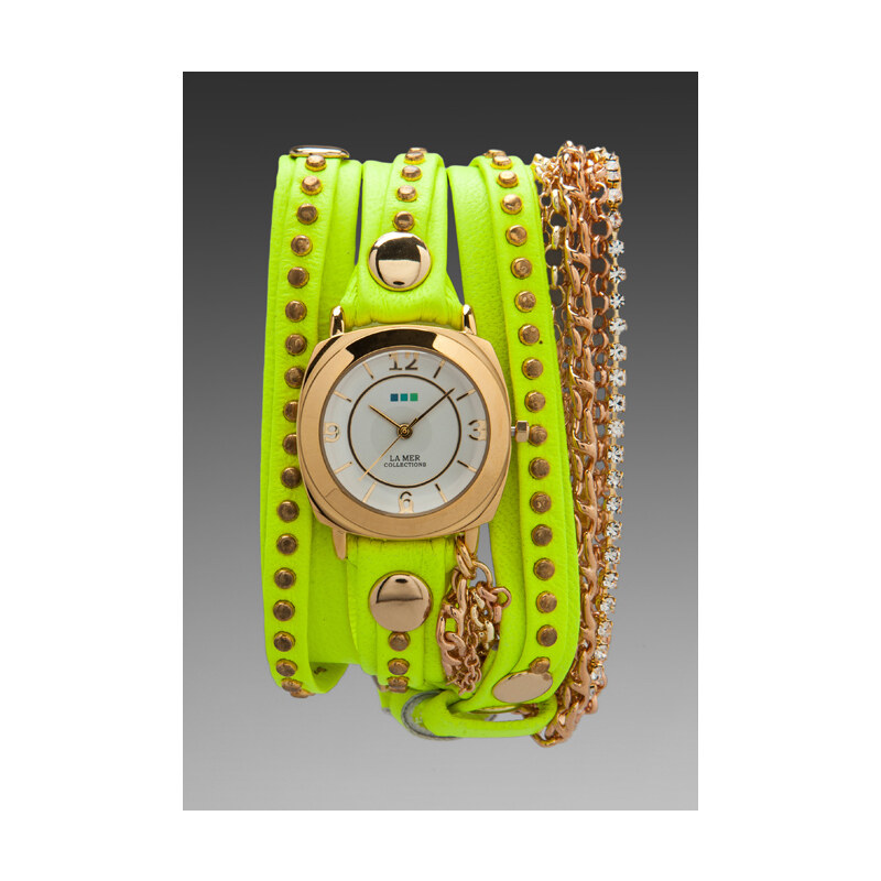 La Mer EXCLUSIVE Odyssey Chain Wrap in Yellow