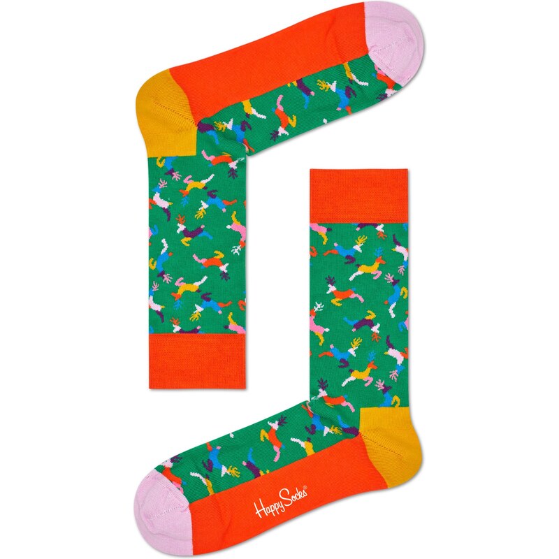 Happy Socks Vánoční ponožky REI01-7000 DÁMSKÉ