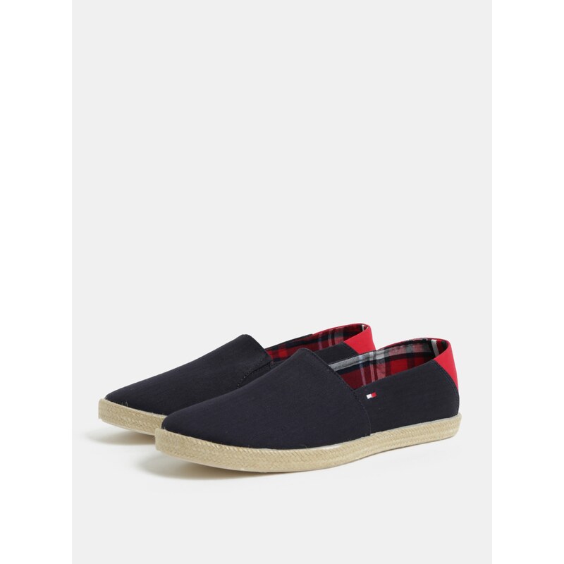 Modré pánské espadrilky Tommy Hilfiger - Pánské