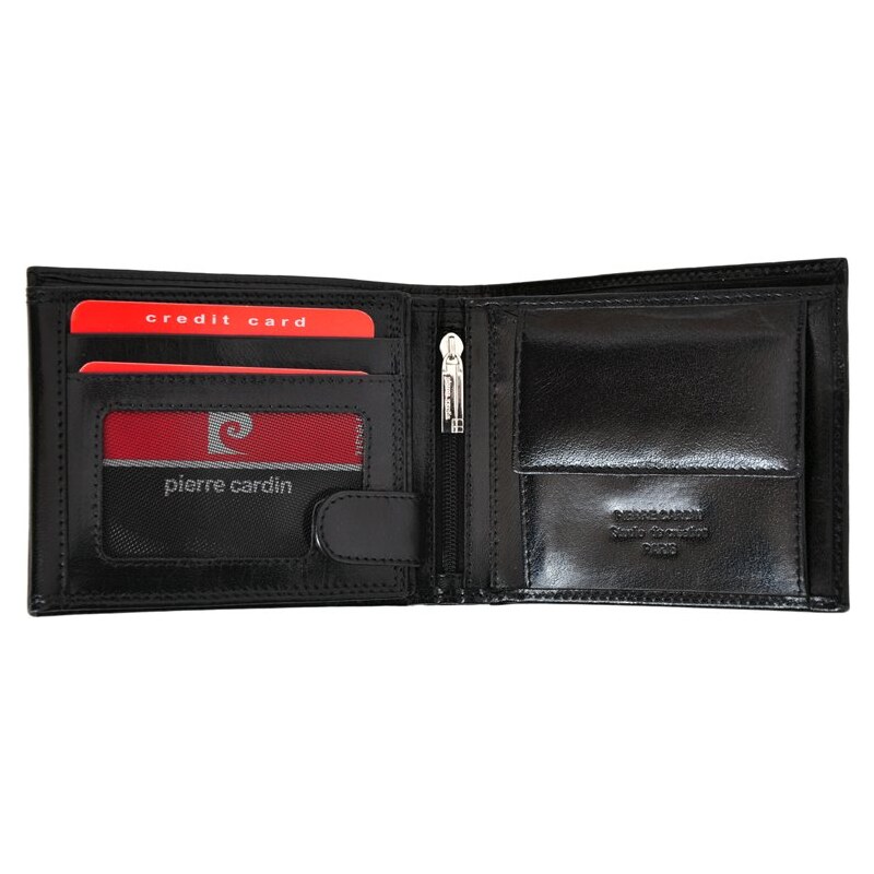 Pánská kožená peněženka Pierre Cardin YS520.1 325 RFID černá