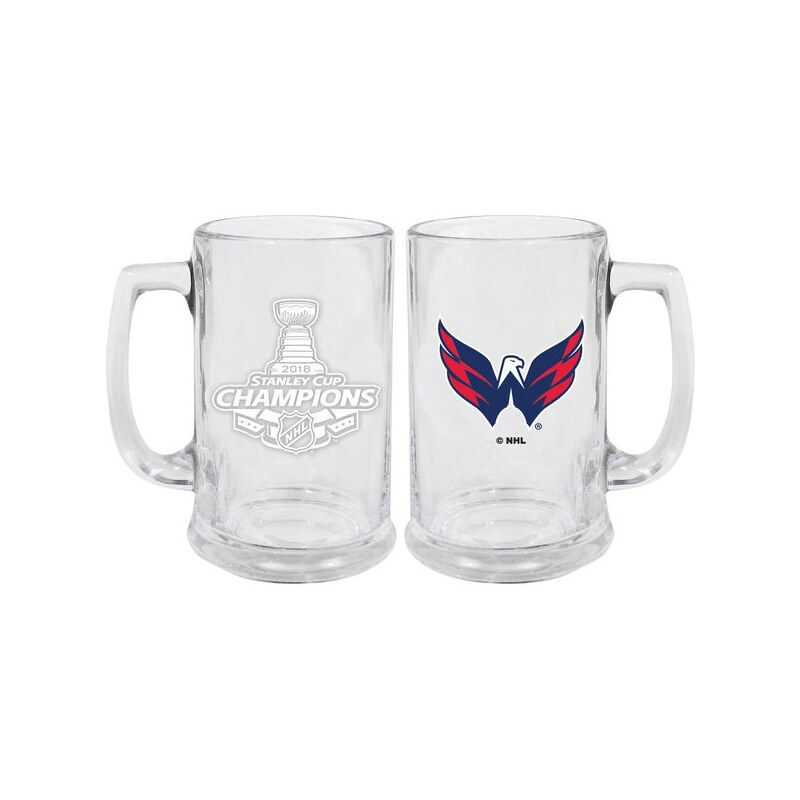 Washington Capitals 2018 Stanley Cup Champions Tankard Glass Set