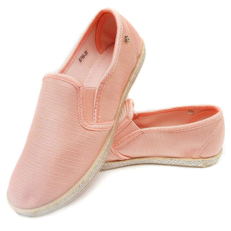 NoName Dámské slip-on boty růžové