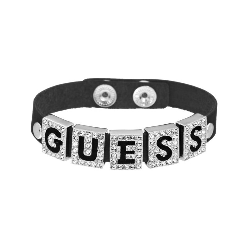 Guess Metal Logo Sparkling Bracelet