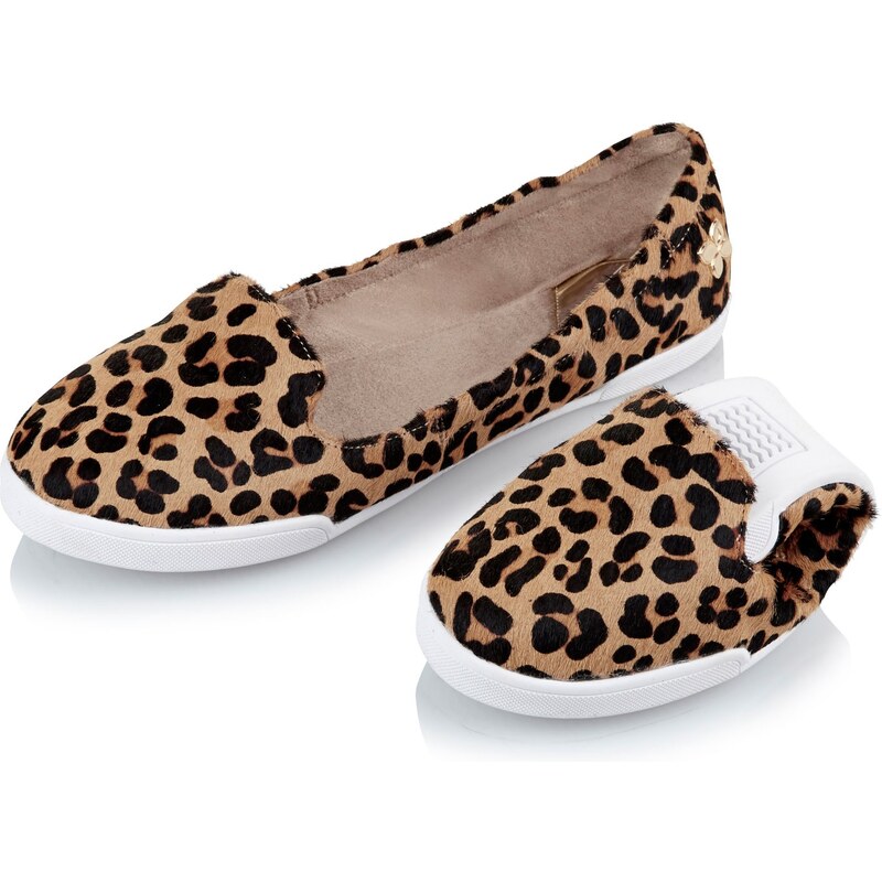 BUTTERFLY TWISTS BUTTERFLY SLIP ON JADE LEOPARD