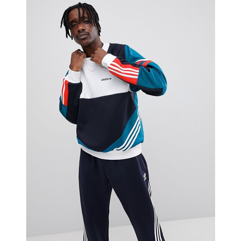 adidas Originals Nova Retro Sweatshirt In Blue CE4851 Blue GLAMI.cz