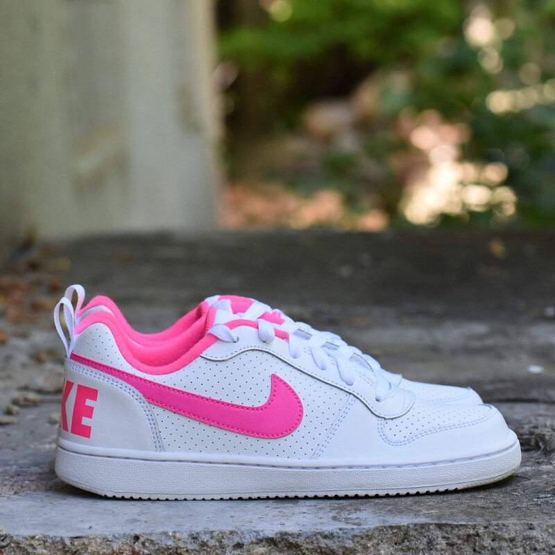 Nike COURT BOROUGH LOW GS Damske boty 845104 100 GLAMI.cz