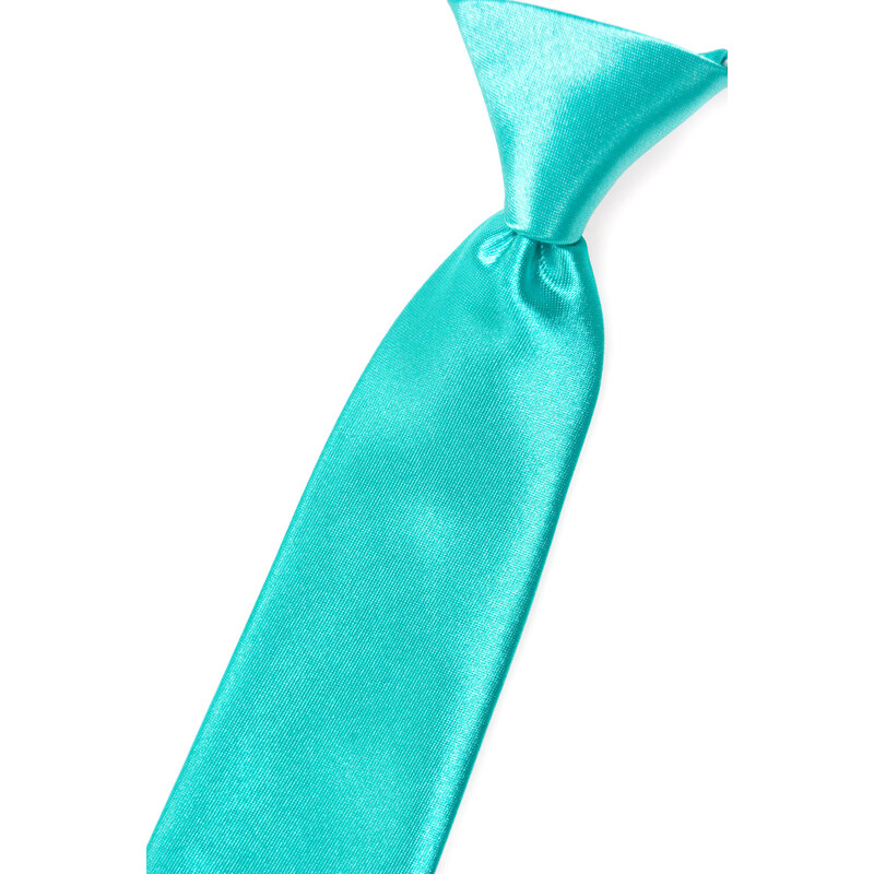 Avantgard Zářivě mátová chlapecká jemně lesklá kravata