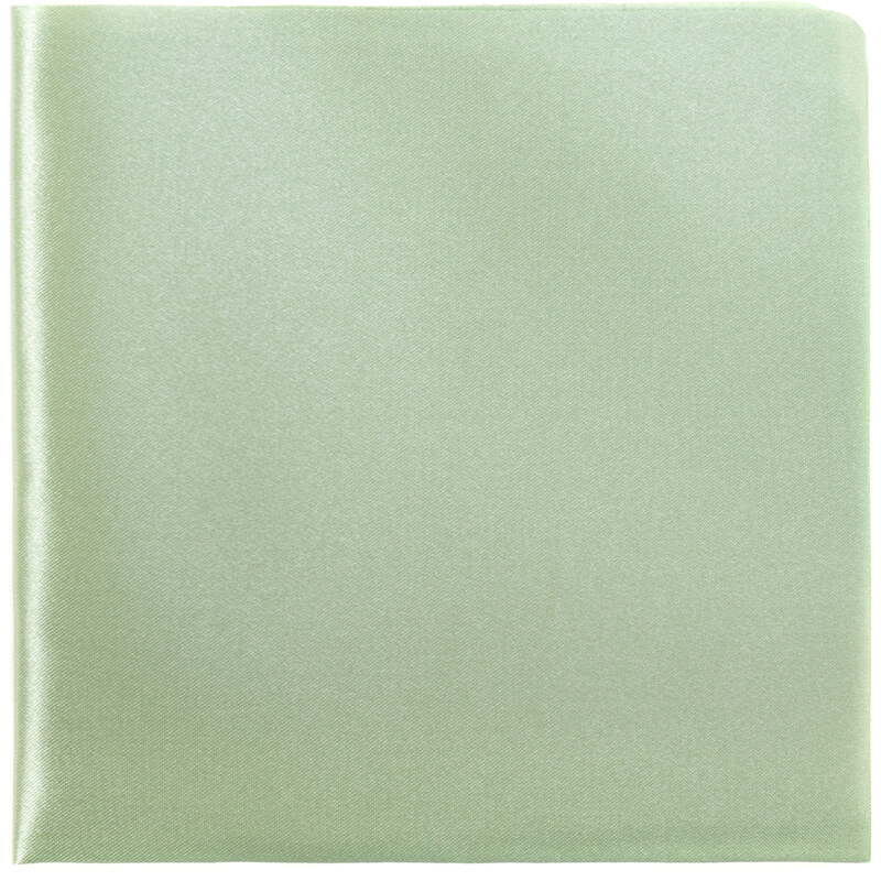 Avantgard Světle zelený lesklý jednobarevný kapesníček