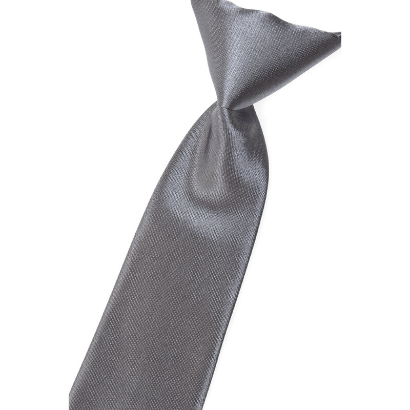 Avantgard Grafitová chlapecká jednobarevná kravata