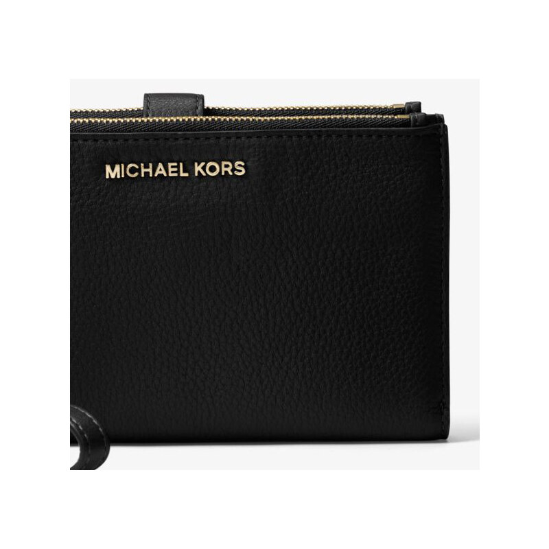 Michael Kors Peněženka Adele Leather Smartphone Wristlet Black
