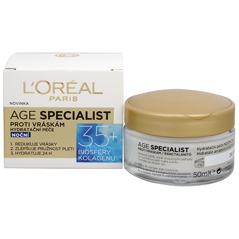 Loreal Paris Noční krém proti vráskám Age Specialist 35+ 50 ml