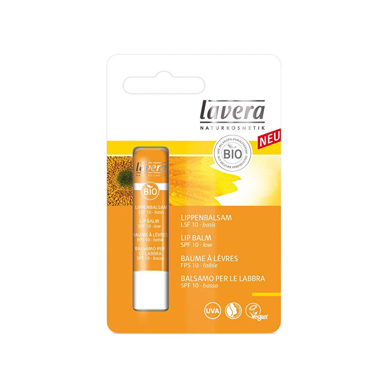 Lavera Ochranný balzám na rty Sun SPF 10 (Lip Balm) 4,5 g