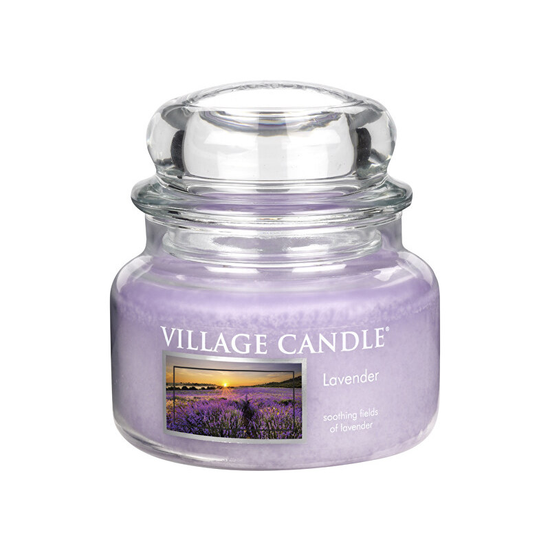 Village Candle Vonná svíčka ve skle Levandule (Lavender) 269 g