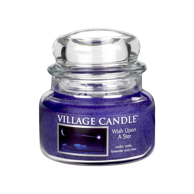 Village Candle Vonná svíčka ve skle Padající hvězda (Wish Upon a Star) 269 g