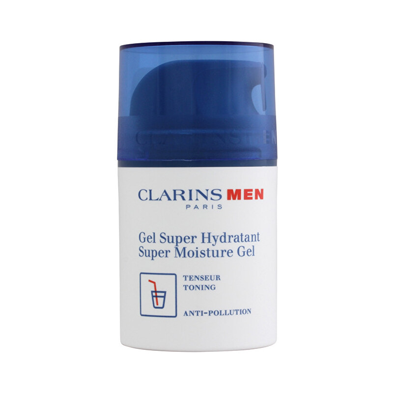 Clarins Hydratační gel pro muže (Super Moisture Gel) 50 ml