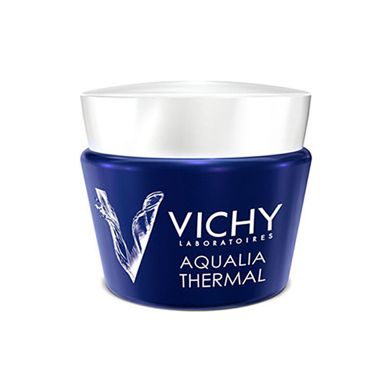 Vichy Intenzivní noční péče proti známkám únavy Aqualia Thermal Night Spa (Replenishing Anti-Fatigue Cream-Gel) 75 ml
