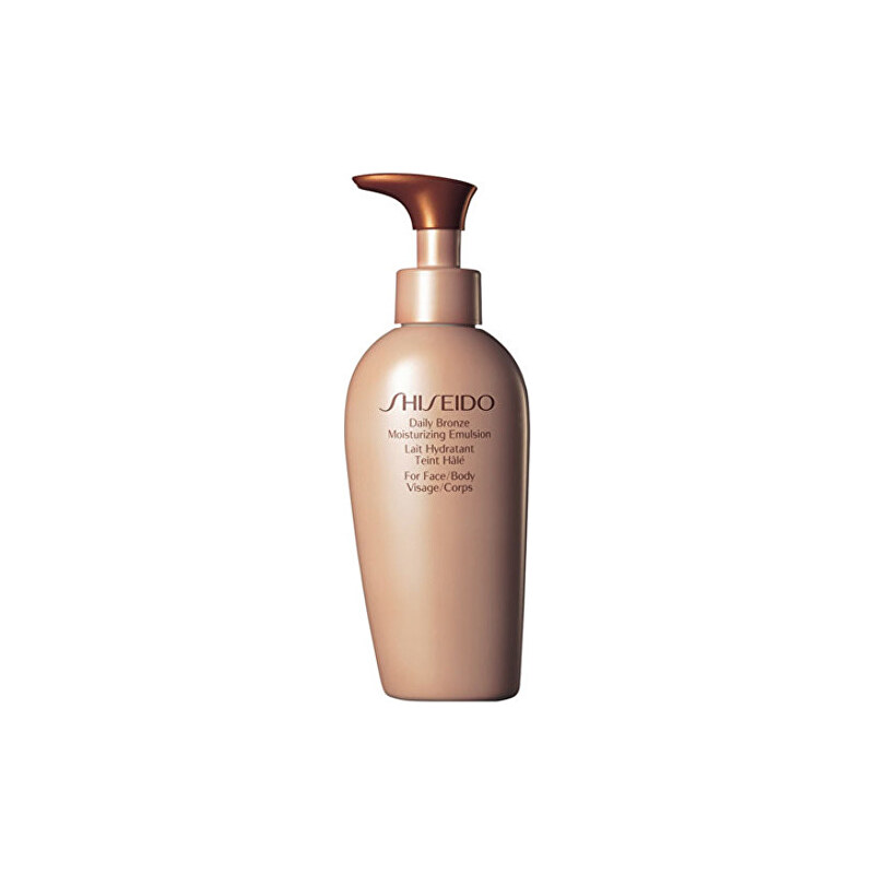 Shiseido Denní bronzující emulze na tělo i tvář (Daily Bronze Moisturizing Emulsion) 150 ml