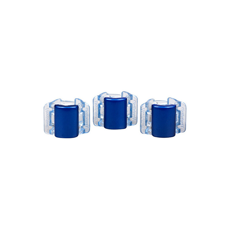 Linziclip Malý skřipec MINI 3 ks - perleťově modrý
