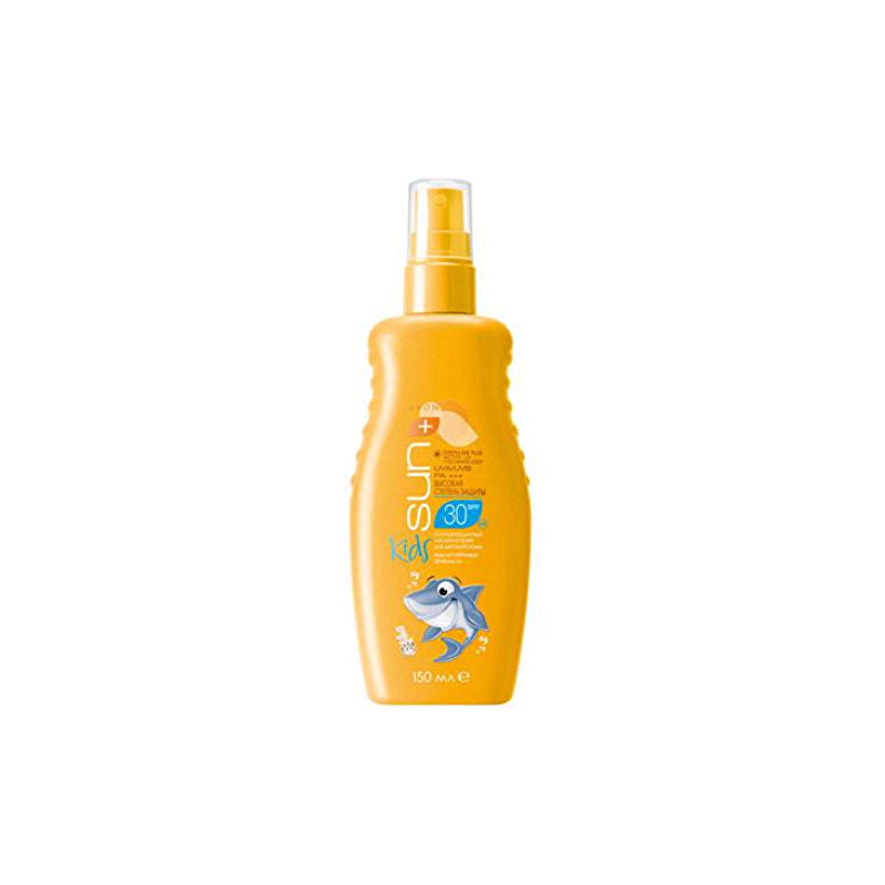 Avon Tyrkysový voděodolný sprej na opalování pro děti SPF 30 Sun+ Kids 150 ml