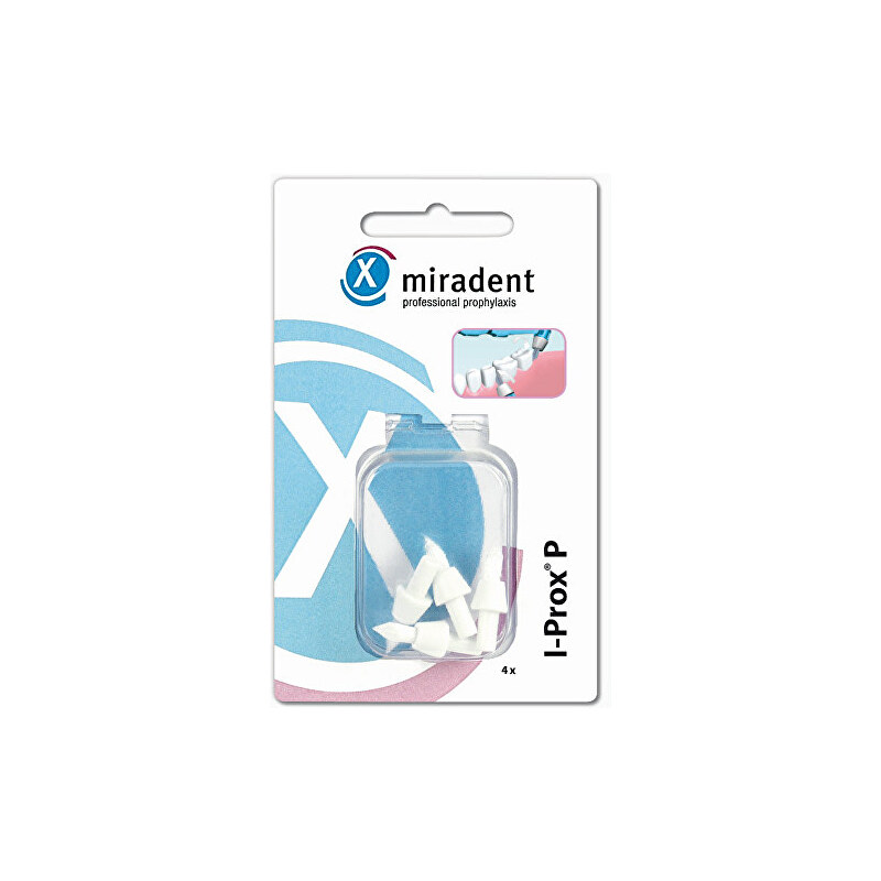 Miradent Sada náhradních kartáčků pro I-Prox P Refill Brushes 4 ks
