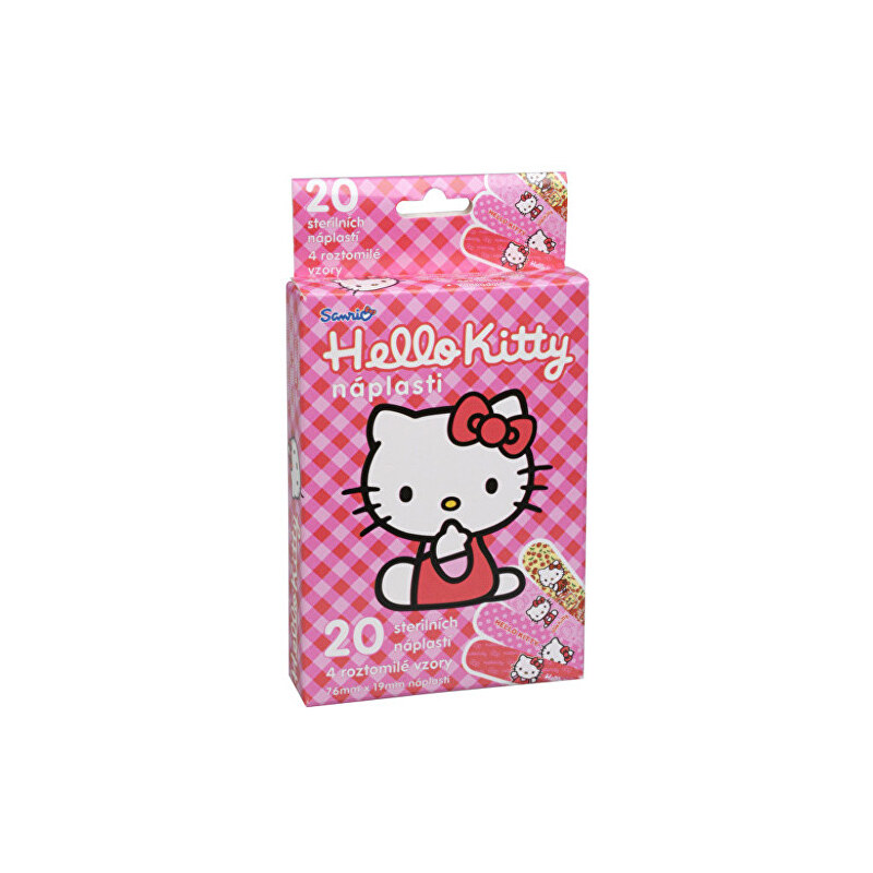 VitalCare Dětské náplasti Hello Kitty 20 ks