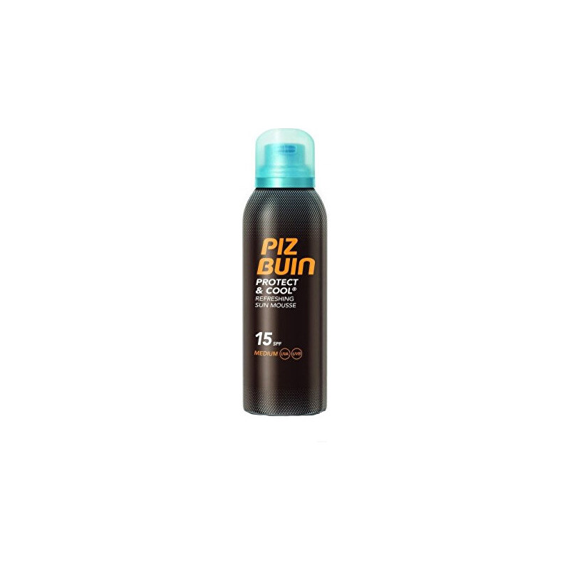 Piz Buin Chladivá pěna na opalování SPF 15 Protect & Cool (Refreshing Sun Mouss) 150 ml