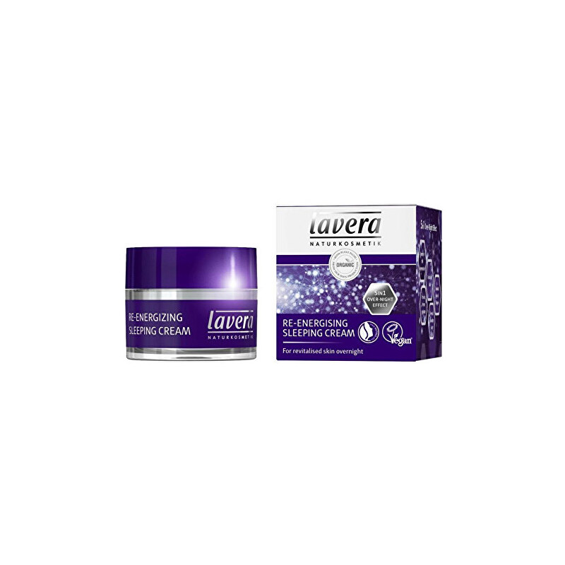 Lavera Energetizující noční krém 5 v 1 (Re-Energizing Sleeping Cream) 50 ml